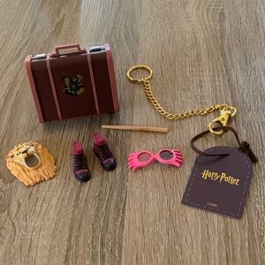 Harry Potter Miniso Trunk Keychain and Playset with Accessories